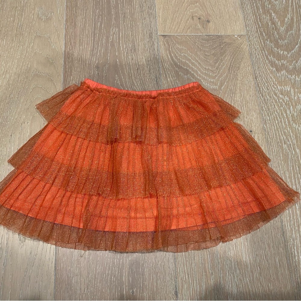 Hanna Andersson tiered sparkle skirt